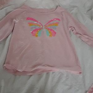 Rainbow butterfly shirt